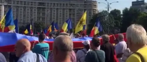 Protest față de OUG privind Codul Administrativ. Participanții au reclamat că autorităților nu le pasă de situația românilor din Covasna, Harghita sau Mureș