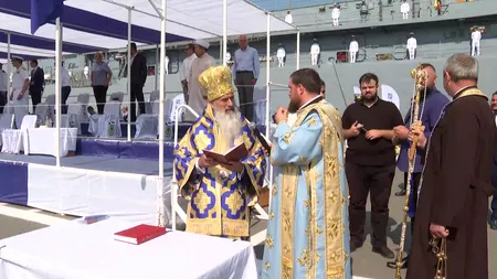 VIDEO - Slujba oficiată de ÎPS Teodosie de Ziua Marinei, oprită brusc: „Îi compătimesc. Înaintea lui Dumnezeu vor răspunde“