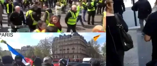 Violențe în Franța, în cursul unui nou protest al „Vestelor galbene- VIDEO