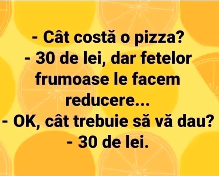 Bancul de sâmbătă | 