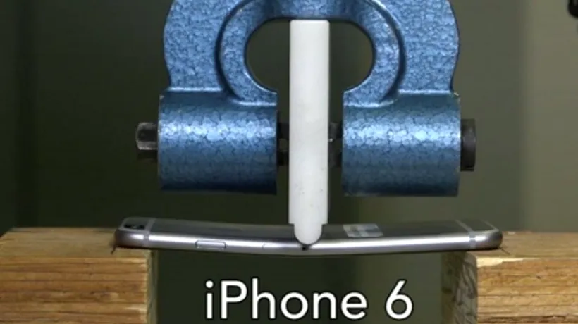 TEST: Sub ce greutate se îndoaie un iPhone 6,  Samsung Galaxy Note 3 și un LG G3  ?