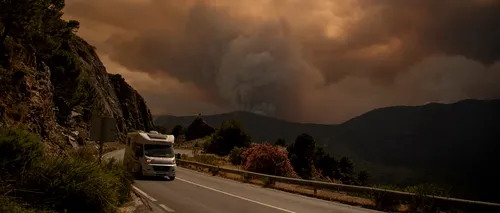 Incendiu de vegetație în sudul Spaniei. Mii de persoane au fost evacuate din calea flăcărilor