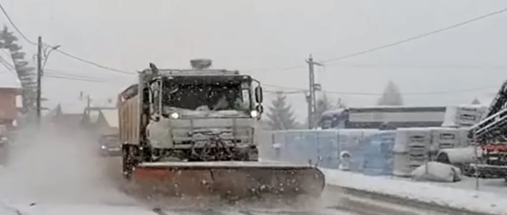 VIDEO | Alertă de ninsori în toată România. Zonele în care a nins