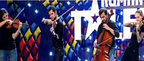 ROMÂNII AU TALENT. Blade Strings, trupa care cântă rock la vioară. VIDEO