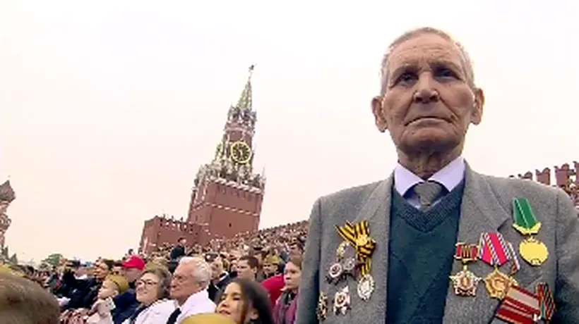 Paradă impresionantă în Piața Roșie din Moscova: Rusia celebrează Ziua Victoriei / De ce a anulat demonstrațiile aeriene - VIDEO