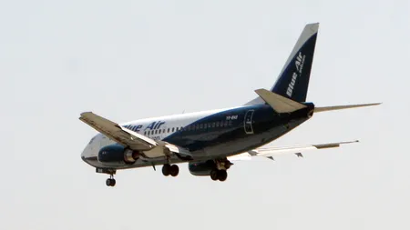 Cursele Blue Air către mai multe orașe au întârzieri de câteva ore