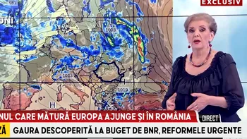 VREMEA se va încălzi mâine și poimâine, dar se va răci sâmbătă și duminică. Sunt anunțate ploi și căderi de grindină