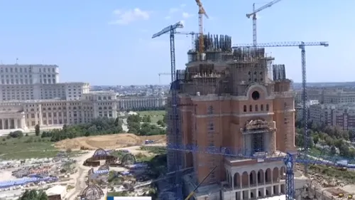 În ce stadiu se află construcția Catedralei Mântuirii Neamului? Costurile de până acum se ridică la 110 MILIOANE de euro. 75% sunt bani de la stat
