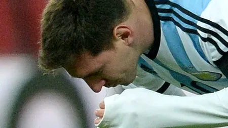 Messi a explicat de ce i s-a făcut rău pe teren