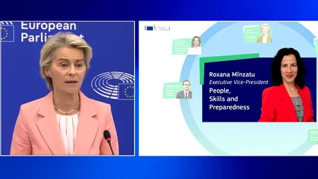Roxana Mînzatu, numită VICEPREȘEDINTE al Comisiei Europene cu portofoliul pentru Competențe și Educație, Locuri de muncă și Drepturi sociale
