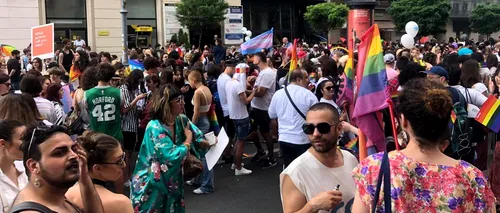Bucharest Pride: Peste 1000 de oameni participă la marșul care promovează diversitatea