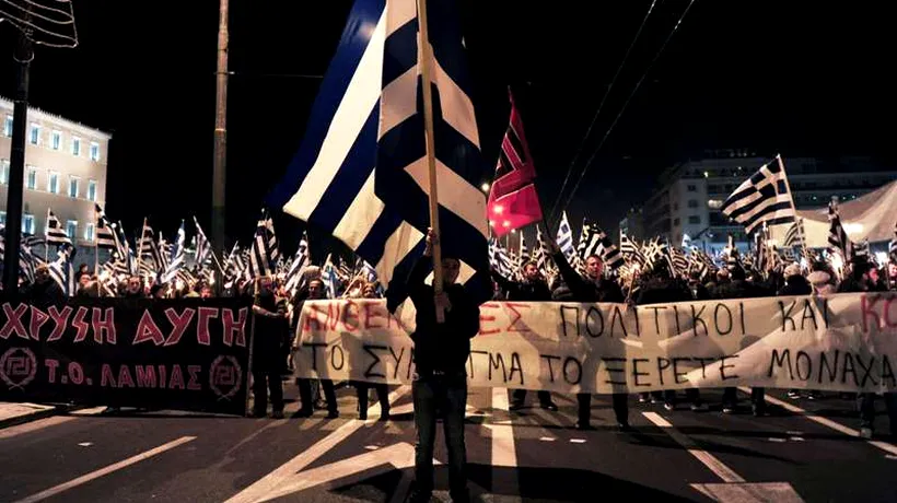 Manifestație la Atena împotriva unei reuniuni a neonaziștilor din cadrul partidului Zori Aurii