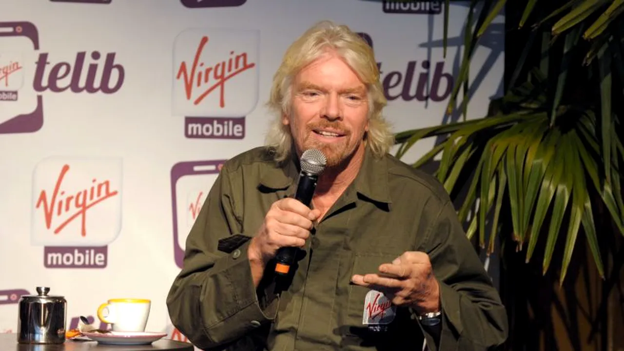 Sfatului miliardarului excentric Richard Branson pentru o afacere de succes. Este foarte ușor de urmat