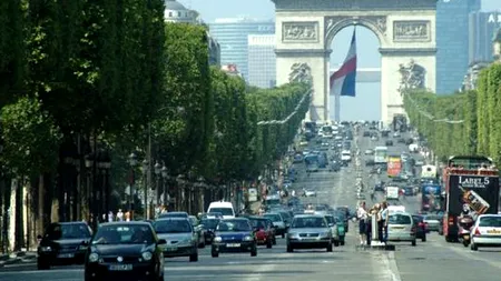 Circulație alternativă a mașinilor la Paris, din cauza poluării