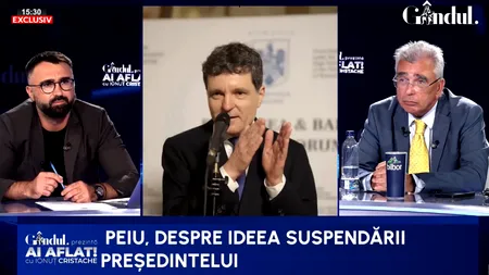 Cum stă AUR cu demersul de suspendare a lui Nicușor Dan. Petrișor Peiu anunță strategia partidului pentru a strânge toate voturile