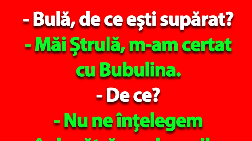 BANC | Bulă, Ștrulă și planurile de vacanță