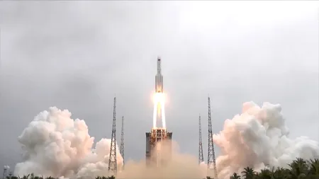 Racheta chinezească scăpată de sub control ar putea lovi Pământul în acest weekend! Pentagonul îi urmărește traiectoria - VIDEO