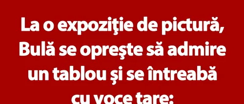 BANC | Bulă, Ștrulă și expoziția de pictură