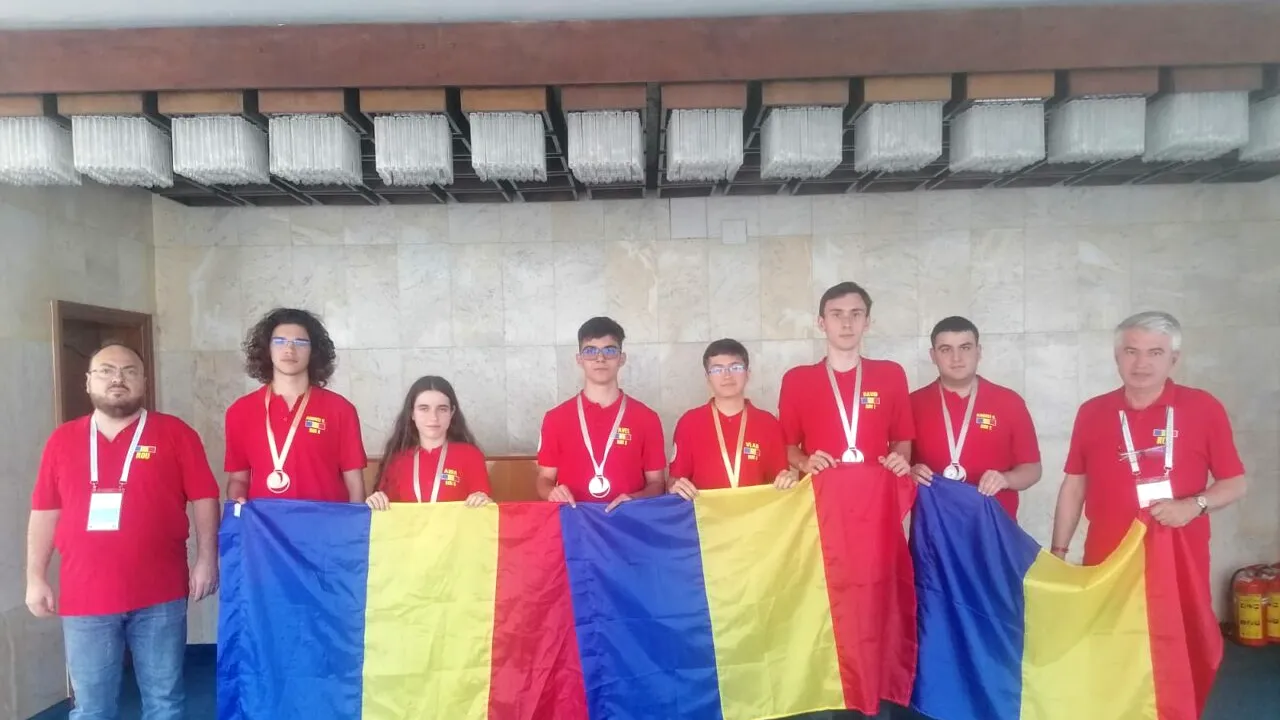 Lotul OLIMPIC de matematică, rezultate de excepție la Balcaniadă. Profesorul Cătălin Gherghe: 