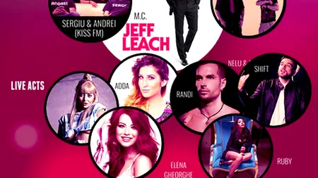 Delia, Elena Gheorghe, Ruby, Adda, Randi și alți artiști cu peste 100 de milioane de vizualizări pe YouTube fac show la ICEEfest, cu parteneri surprinzatori de scenă