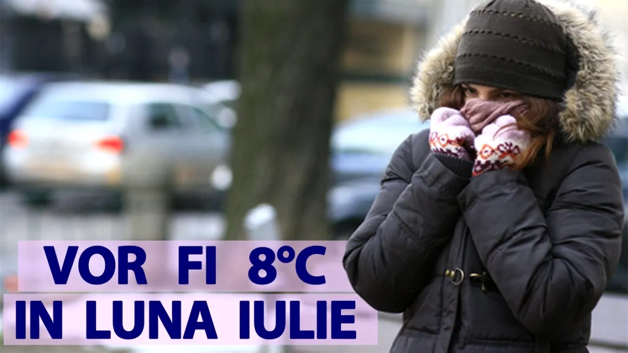 Vara e ca IARNA! Meteorologii Accuweather anunță temperaturi de 8 grade Celsius în luna lui cuptor, în România
