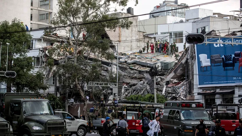 Bilanțul cutremurului produs în Mexic a ajuns la 225 de morți
