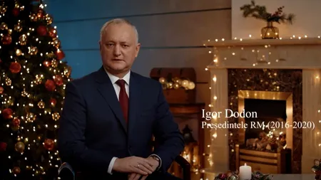 Televiziunile pro-ruse din Republica Moldova vor transmite mesajul lui Dodon în noaptea dintre ani, nu al Maiei Sandu, președintele țării
