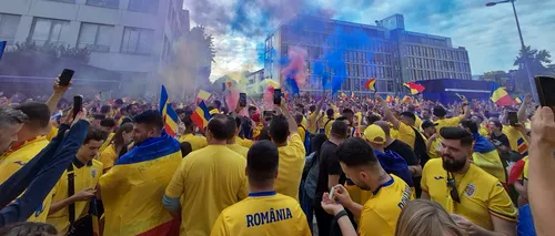 Suporterii români au invadat străzile din Koln, în așteptarea meciului cu Belgia. O victorie ne-ar califica în optimile EURO 2024