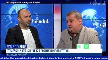 VIDEO | Cătălin Tomiță Tomescu, ofițer de tancuri: NATO își fixează foarte bine obiectivul / Este probabil ca bătălia finală să aibă loc în mai