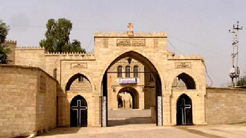 Gruparea Stat Islamic a aruncat în aer o mănăstire creștină din secolul IV