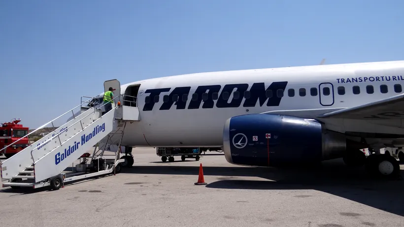O aeronavă Tarom a aterizat de urgență pe Aeroportul Timișoara 