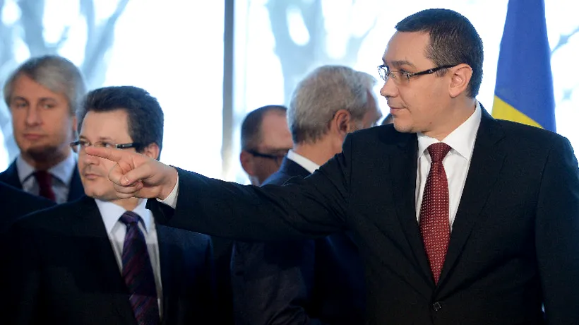Trei miniștri și-au dat LOG OUT din Guvernul Ponta 