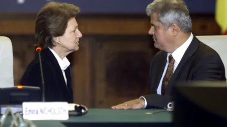 Emma Nicholson a intrat la Jilava, în vizită la Năstase