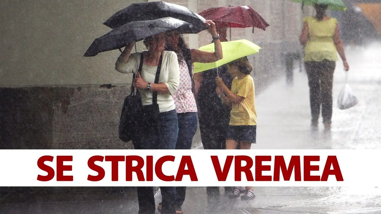 Meteorologii Accuweather au modificat prognoza! VREME rea în București și în celelalte orașe din România