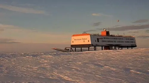 VIDEO: Apariția misterioasă dintr-un clip filmat la Polul Sud