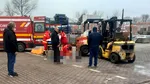 O femeie din Arad a murit după ce a fost lovită de un motostivuitor condus de un muncitor băut