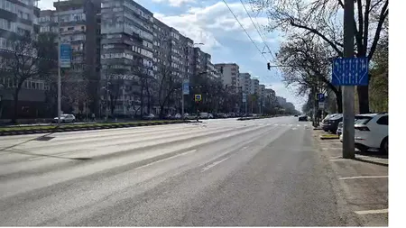 Imagini rarisime în Capitală. Străzi complet pustii de Paște