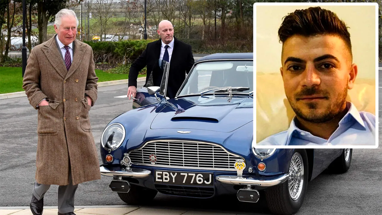 Câți bani i-a luat Eugen din Tecuci, Regelui CHARLES al Marii Britanii, pentru a-i spăla mașina