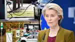 Mașinile electrice îi lasă în drum pe comisarii de la Bruxelles. Echipa Ursulei von der Leyen rămâne blocată la încărcat în drum spre Strasbourg. Cu ce vehicul se deplasează președinta CE