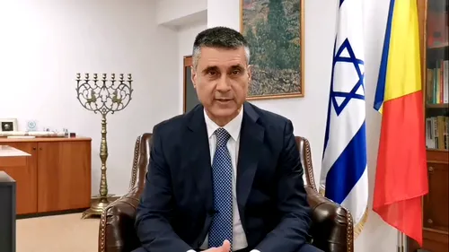 Ambasadorul Israelului, mesaj de felicitare cu ocazia Zilei Naționale a României: „Dragi români, vă doresc să aveţi un viitor luminos” | VIDEO