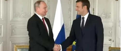 Lupta împotriva terorismului, primul angajament Macron - Putin. Îmi doresc să putem reconsolida parteneriatul cu Rusia