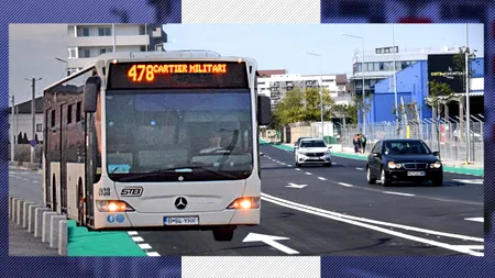 Veste bună pentru locuitorii din Militari Residence. Revine linia STB 478 pe Drumul Osiei, arteră care face legătura cu Iuliu Maniu