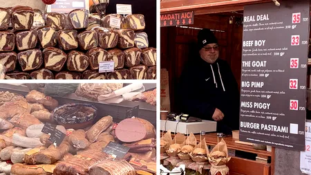 Cât costă un pahar cu vin fiert, un ceai sau o porție de fasole cu ciolan la Târgul de Crăciun din Piața Constituției - FOTO