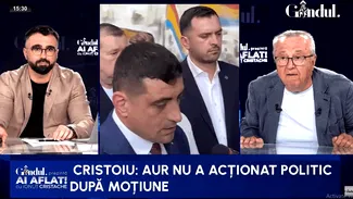 Ce îi reproșează Cristoiu lui George Simion: A avut șansa să acționeze politic și n-a făcut-o
