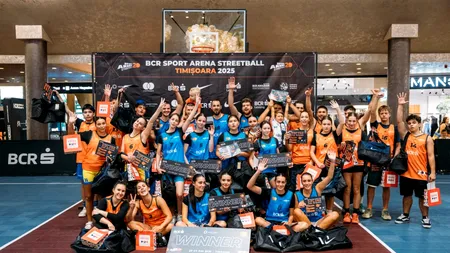 Un fost campion mondial, debut strălucitor în baschetul 3x3: Mladen Jeremic, MVP la Sport Arena Streetball Timișoara