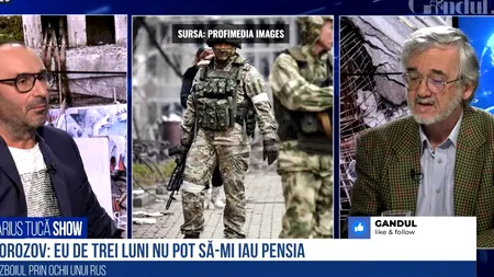 VIDEO Războiul din Ucraina, prin ochii unui jurnalist rus. Nikolai Morozov: „Există greutăți, dar rușii sunt tari. De exemplu, eu de trei luni nu pot să-mi iau pensia. Putin nu hotărăște totul singur, este o conducere colectivă