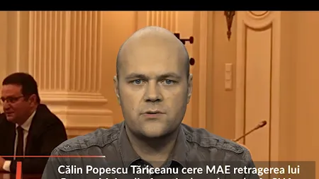 Călin Popescu Tăriceanu cere ca George Maior să fie RETRAS din funcția de AMBASADOR al României în SUA