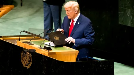 Trump contestă, de la tribuna ONU, POLITICILE ecologice și în materie de imigrație /„Vor produce moartea Europei Occidentale”
