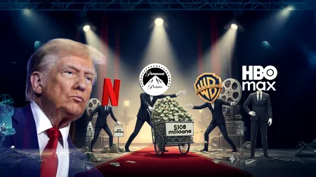 Bătălia giganților cinematografiei se întețește: Paramount oferă 108 mld. $ pentru Warner Bros în încercarea de a întrece Netflix. Ce spune Trump