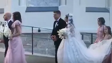 Gigi Becali, socru mic. Cum a arătat Teodora, fiica patronului FCSB, în ziua nunții